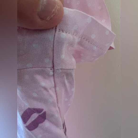Splendid Women’s NWOT Pink Kiss Pajamas‎ Top Size XS - Picture 6 of 11